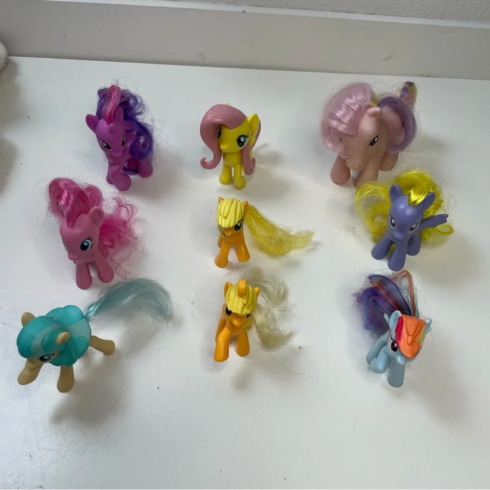 Bundle My Little Pony Colorful Winged Pony Set of 9